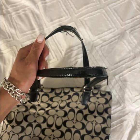 Black Coach Hand bag / Shoulder bag - Picture 4 of 4